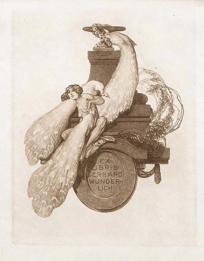 Ex libris Gerhard Wunderlich
